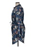 Blush 100% Polyester Paisley Blue Casual Dress Size XL - photo 5