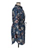 Blush 100% Polyester Paisley Blue Casual Dress Size XL - photo 4