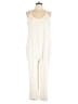 Sincerely Jules Solid Ivory Jumpsuit Size M - photo 1