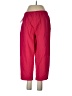 Basic Editions 100% Cotton Red Casual Pants Size L - photo 2
