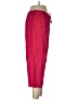 Basic Editions 100% Cotton Red Casual Pants Size L - photo 4