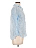 Persifor Stars Blue 3/4 Sleeve Blouse Size L - photo 4