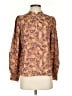 Wilfred Brown Long Sleeve Blouse Size XS - photo 1