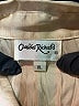 Claudia Richard Metallic Ivory Long Sleeve Blouse Size XL - photo 7