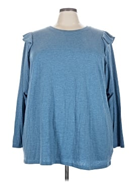 Torrid 3/4 Sleeve T-Shirt (view 1)