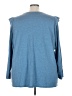 Torrid Blue 3/4 Sleeve T-Shirt Size 5X Plus (5) - photo 2
