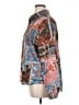 Unbranded 100% Polyester Print Red Long Sleeve Blouse Size XL - photo 5