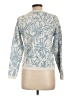Tahari Floral Blue Pullover Sweater Size L - photo 2