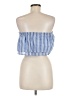 Forever 21 100% Cotton Blue Sleeveless Blouse Size M - photo 2