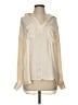 Free People 100% Polyester Ivory Long Sleeve Blouse Size XS - photo 1