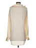 Free People 100% Polyester Ivory Long Sleeve Blouse Size XS - photo 2