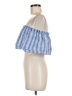 Forever 21 100% Cotton Blue Sleeveless Blouse Size M - photo 5