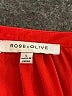 Rose + Olive Red Sleeveless Blouse Size L - photo 7