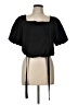 ASTR The Label Black Short Sleeve Blouse Size L - photo 1