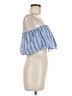Forever 21 100% Cotton Blue Sleeveless Blouse Size M - photo 4