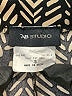 AB Studio Animal Print Gold Casual Pants Size S - photo 7