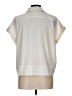Modern Works Ivory Short Sleeve Blouse Size L - photo 2