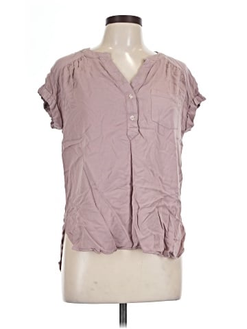 Rose + Olive Short Sleeve Blouse (view 1)