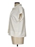 Modern Works Ivory Short Sleeve Blouse Size L - photo 5