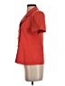 Jones New York 100% Silk Red Blouse Size 4 Petite - photo 5