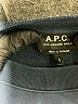 A.P.C. 100% Cotton Blue Sweatshirt Size S - photo 7