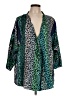 Escada Animal Print Green Kimono Size EU 44 / US 14 - photo 1