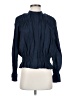 FRAME Blue Long Sleeve Blouse Size S - photo 1