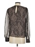 Evereve Brown Long Sleeve Blouse Size S - photo 2