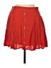ModCloth 100% Rayon Solid Red Casual Skirt Size M - photo 1