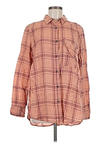 Free People Long Sleeve Button-Down Shirt (view 1)