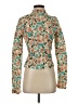 Left Coast by Dolan Teal Long Sleeve Blouse Size S - photo 1