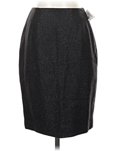 Linda Allard Ellen Tracy Wool Skirt (view 1)