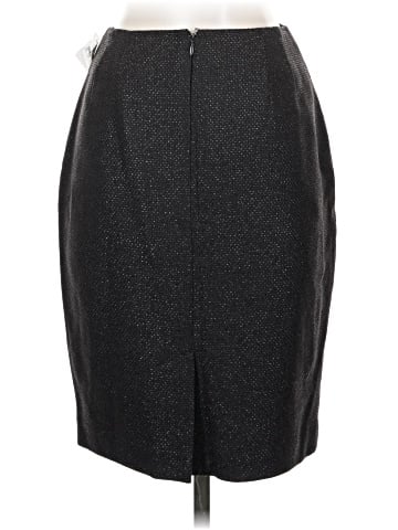 Linda Allard Ellen Tracy Wool Skirt (view 2)
