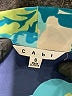 CAbi 100% Polyester Blue Sleeveless Blouse Size S - photo 4