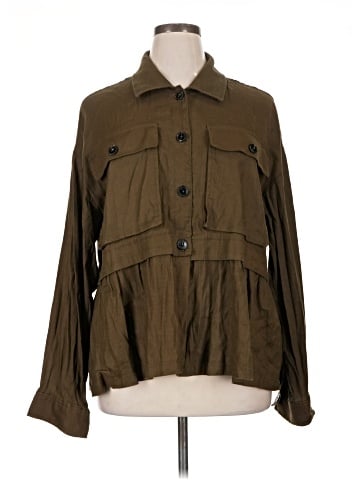 Maeve by Anthropologie Long Sleeve Blouse (view 1)