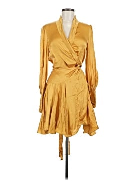 Zimmermann Silk Wrap Mini Dress (view 1)