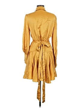 Zimmermann Silk Wrap Mini Dress (view 2)