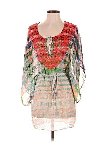 Twelfth Street by Cynthia Vincent 3/4 Sleeve Silk Top (view 1)