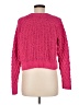 Kendall & Kylie 100% Polyester Solid Pink Pullover Sweater Size M - photo 2