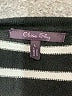 Olivia Sky Stripes Black Cardigan Size L - photo 7