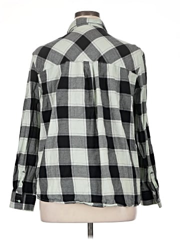 Divided by H&M Long Sleeve Button-Down Shirt (view 2)