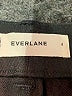 Everlane Solid Black Cargo Shorts Size 4 - photo 3