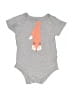 Unbranded Graphic Gray Short Sleeve Onesie 12-18 MO / 18 MO - photo 1