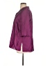 Venezia Purple 3/4 Sleeve Button-Down Shirt Size 14 - 16 Plus - photo 5