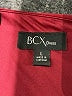 BCX 100% Polyester Solid Burgundy Cocktail Dress Size L - photo 7