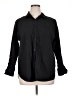 Gloria Vanderbilt Black Long Sleeve Button-Down Shirt Size XL - photo 1