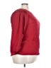 Flawless 100% Polyester Burgundy 3/4 Sleeve Top Size 3X - photo 4