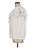 Josefinas Ivory Short Sleeve Blouse Size L - photo 5