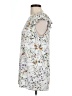 Ellos White Sleeveless Blouse Size 10 - photo 5
