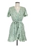 Unbranded 100% Polyester Green Casual Dress Size M - photo 1
